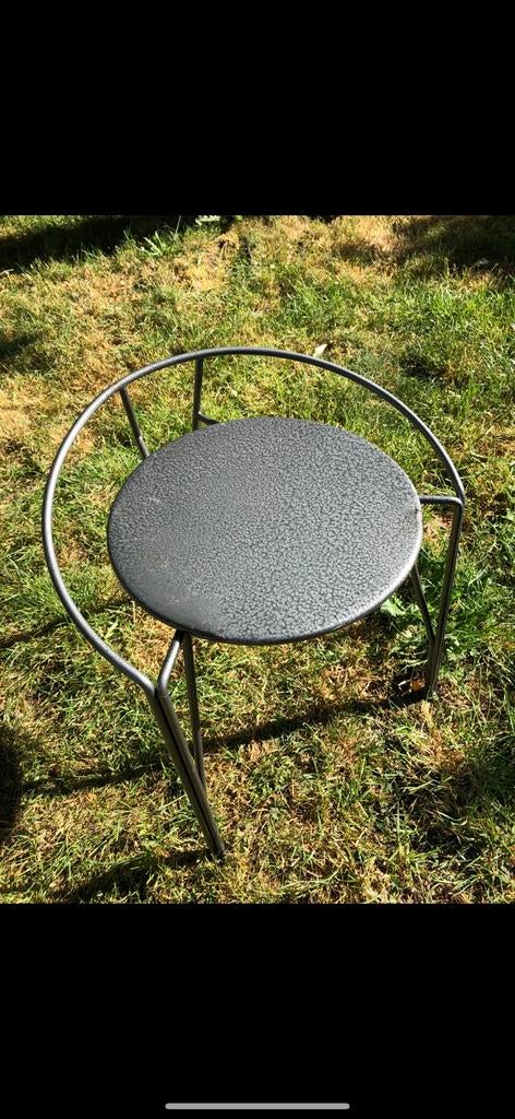 Tabouret Fermob laqué - design Pascal Mourgue, Tuin en Terras, Tuinsets en Loungesets, Zo goed als nieuw, Ophalen