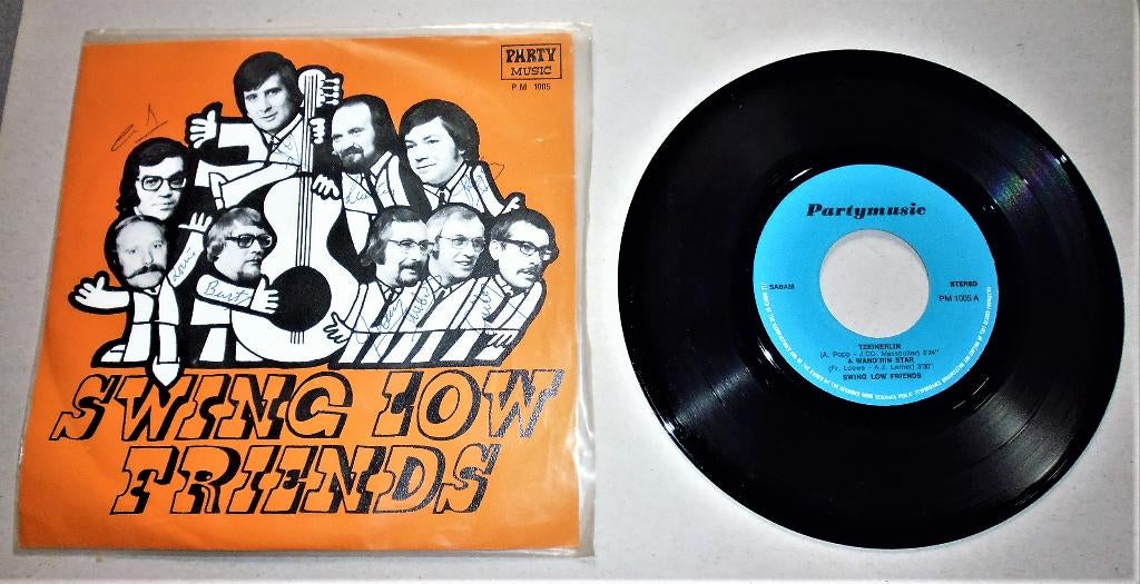 The Swing Low Friends ‎– Tzeinerlin -  Partymus. ‎– P M 1005, Cd's en Dvd's, Ophalen of Verzenden