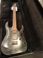 Ibanez RGA42FM (modèle 2020-2022), Transparent Black Burst., Enlèvement, Comme neuf, Solid body, Ibanez
