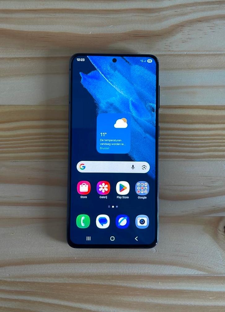 Samsung S21 5G zwart 128GB, Telecommunicatie, Mobiele telefoons | Samsung, Gebruikt, Galaxy S21, 128 GB, Zonder abonnement, Zonder simlock