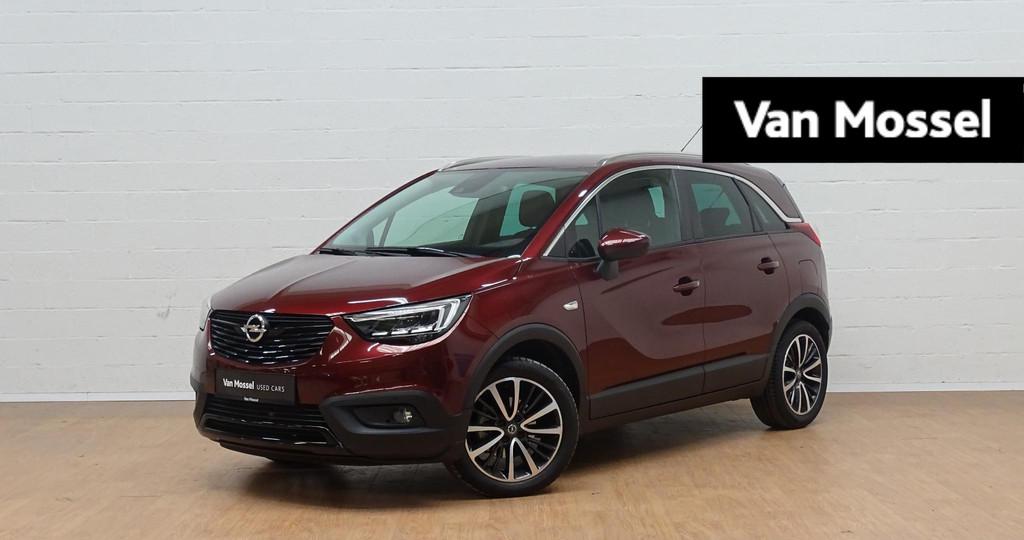 Opel Crossland X 1.2T Ultimate automaat (automatique), Autos, Opel, Rouge, Euro 6, Entreprise, Noir