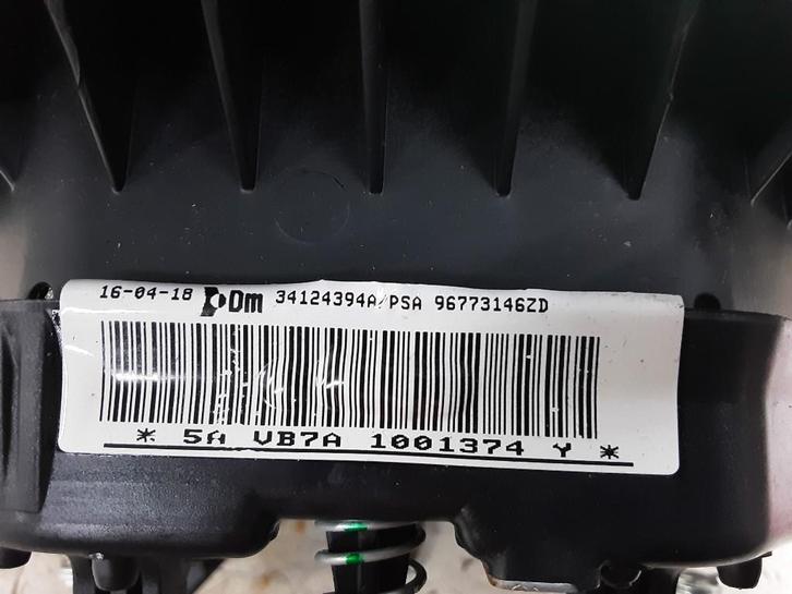 AIRBAG VOLANT Citroën Berlingo (96773146ZD), Autos : Pièces & Accessoires, Autres pièces automobiles, Citroën, Utilisé