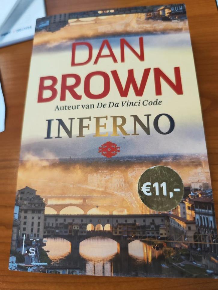 Dan Brown - Inferno, Livres, Thrillers, Enlèvement ou Envoi