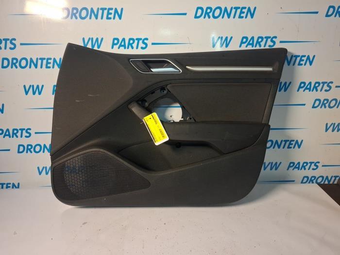 Portierbekleding 4Deurs rechts-voor van een Audi A3, Gebruikt, -, -, -