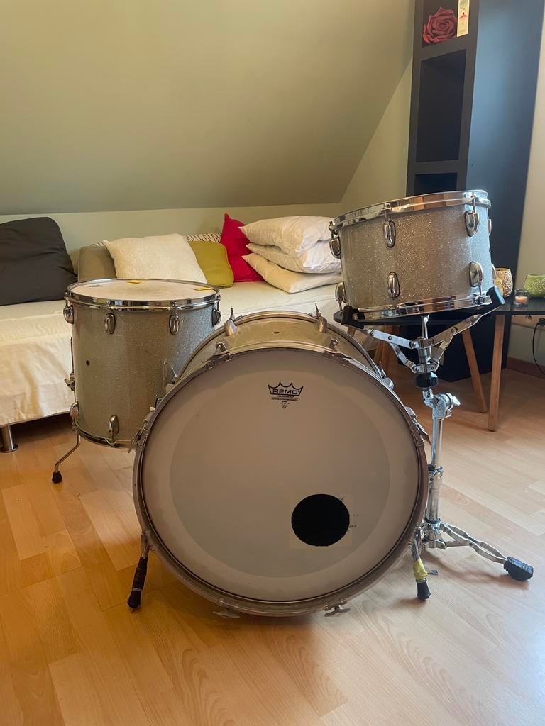 Drumstel Merkloos, Musique & Instruments, Batteries & Percussions, Utilisé, Autres marques, Enlèvement