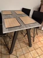 Keukentafel 4 stoelen, Enlèvement, Comme neuf
