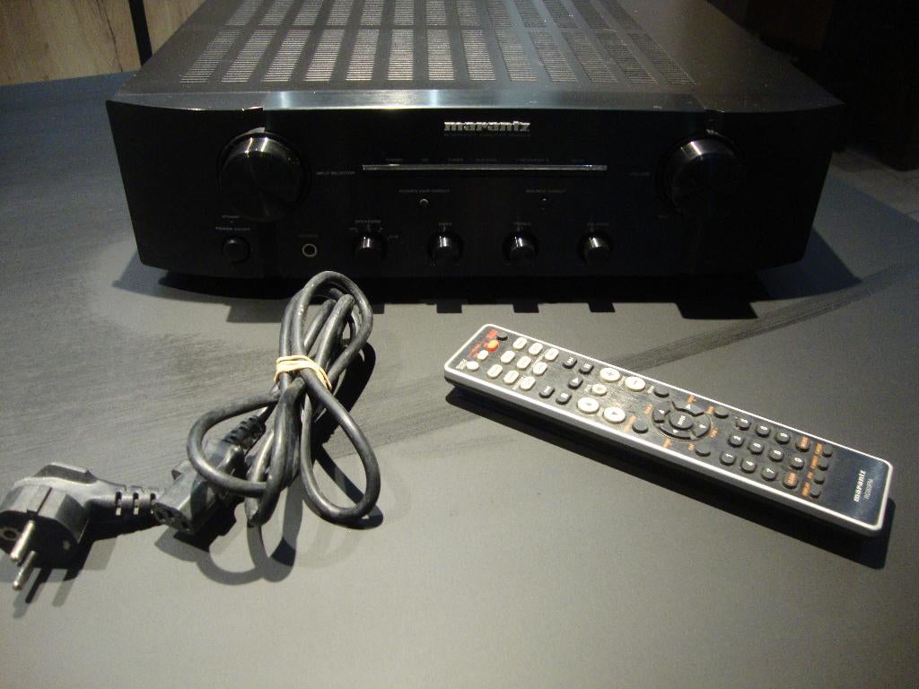 MARANTZ PM8003 + TELECOMMUNICATIE... ZO GOED ALS NIEUW., Audio, Tv en Foto, Versterkers en Ontvangers, Ophalen, Marantz