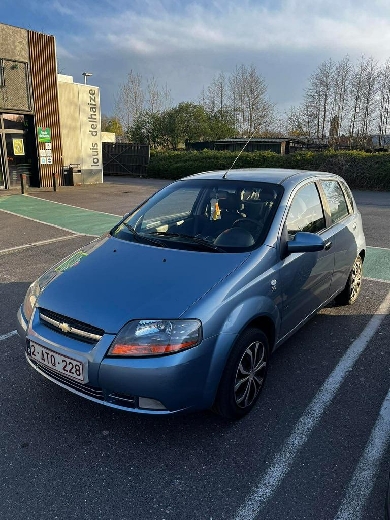 MOET SNEL WEG! Chevrolet kalos, Auto's, Chevrolet, Particulier, Kalos, Benzine, 5 deurs, Handgeschakeld, Blauw, Ophalen