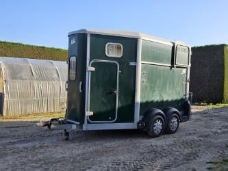 Paardenaanhangwagen, Ophalen, Gebruikt, Overige materialen, 2-paards trailer