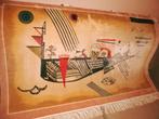 Moderne kunst wandtapijt (Wassily Kandinsky) Puur zijde, Antiek en Kunst, Ophalen