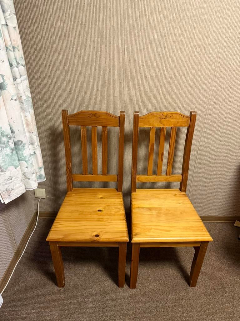 2 stoelen, Huis en Inrichting, Stoelen, Ophalen, Zo goed als nieuw