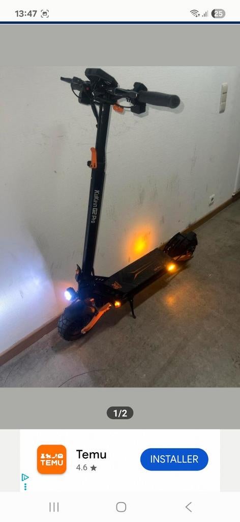 Kukirin g2 pro et yadea elits max et ninebot g2 max