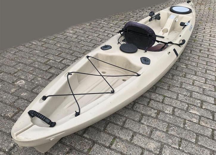 Perception pescador 12.0 vis kayak, Watersport en Boten, Kajaks, Zo goed als nieuw, 1-persoons, Ophalen