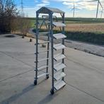 Escabeau galvanisé industriel, Enlèvement, Utilisé, Pliable ou rétractable/escamotable