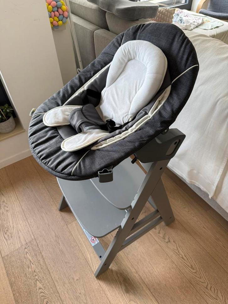 Hauck Alpha +, Enfants & Bébés, Relax bébé, Comme neuf, Chaise rebondissante, Autres marques, Avec ceinture(s), Enlèvement