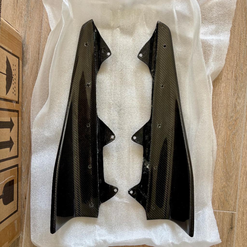 Extensions de bas de caisse look carbone BMW M2 F87, Enlèvement ou Envoi, Utilisé, BMW