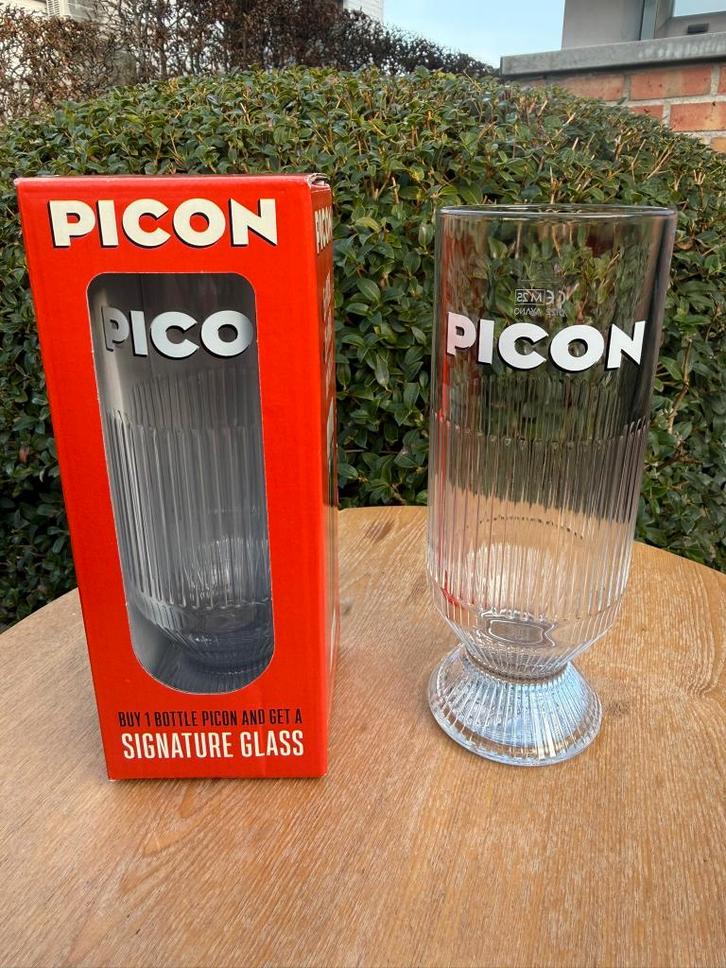 Twee Picon glazen, Collections, Verres & Petits Verres, Neuf, Autres types, Enlèvement ou Envoi