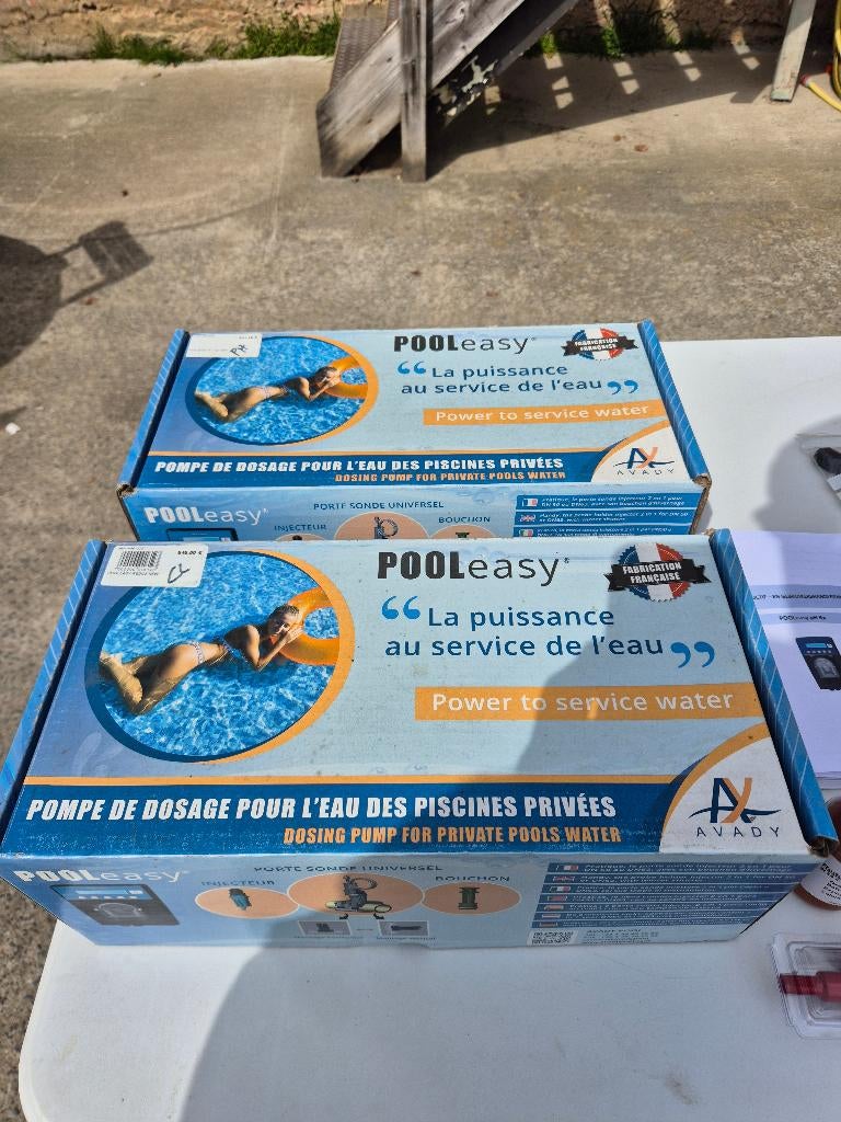 Pompe doseuse, Enlèvement, Utilisé