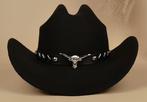 Cowboyhoed Metallic Stierenkop Riem (Nieuw), Kleding | Heren, Hoeden en Petten, Ophalen of Verzenden, Nieuw, 57 cm (M, 7⅛ inch) of minder