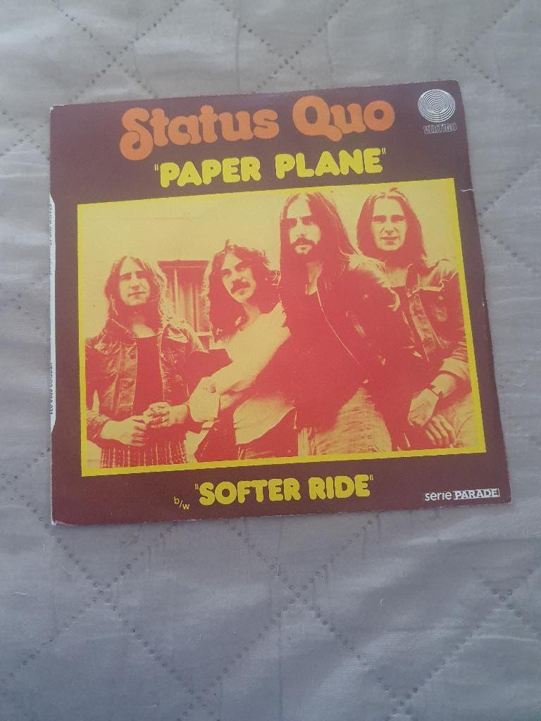 S - Status Quo – Paper Plane - 1973, CD & DVD, Vinyles Singles, Enlèvement ou Envoi, Single, Comme neuf, 1970 - 1979
