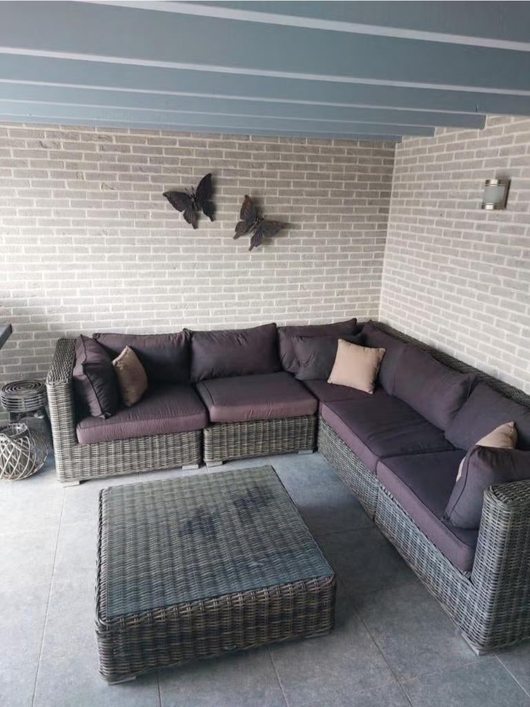 Lounge set rotan  (  Merk Azur ), Ophalen, Rotan