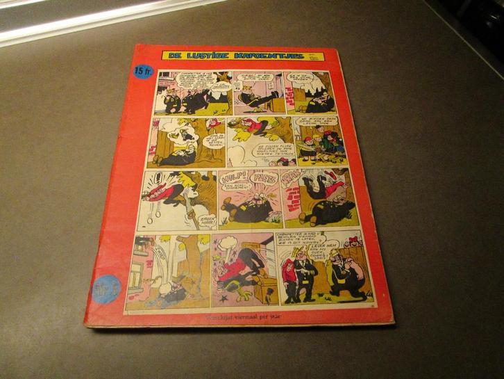 De Lustige Kapoentjes - nr 5 - 1958 - 1e druk, Boeken, Stripverhalen, Gelezen, Eén stripboek, Ophalen of Verzenden