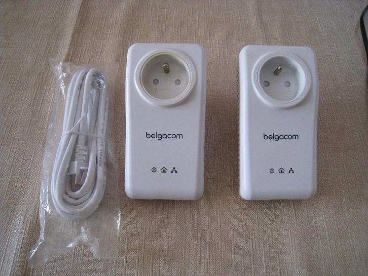 CPL Belgacom, Informatique & Logiciels, Amplificateurs wifi, Utilisé, Enlèvement