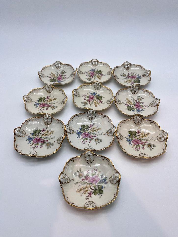 Lot de 10 Coupelles de Collection – Rosenthal Molière, Antiek en Kunst, Antiek | Porselein, Ophalen