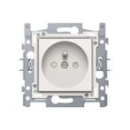 NIKO Prise encastrable avec broche de terre 28,5 mm, Neuf, Prise de courant, NIKO, Enlèvement