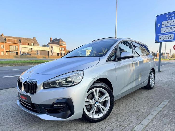 Bmw 218i GranTourer 2019 Automaat 7zitpl 122dkm Pano Xenon, Auto's, BMW, Bedrijf, Te koop, 2 Reeks Gran Tourer, ABS, Achteruitrijcamera