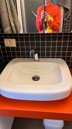Lavabo en kraan, Huis en Inrichting, Badkamer | Badkamermeubels, Ophalen, Gebruikt