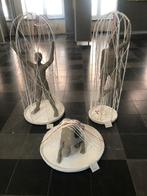 3 images réunies : « Le cours de la vie comme fil conducteur, Enlèvement