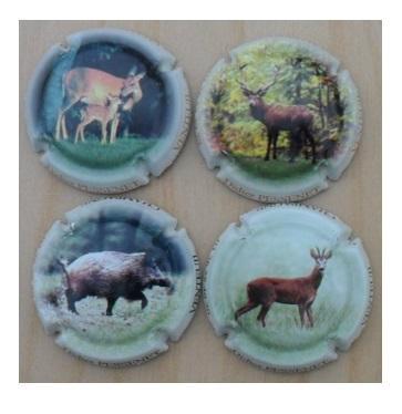 Champagne capsules - Pessenet D 1-4 (L 7688), Verzamelen, Complete verzamelingen en Collecties, Verzenden