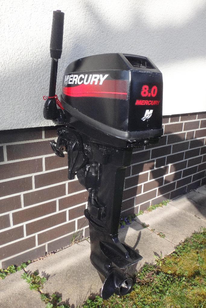 Mercury 8.0 2T - sterke Buitenboordmotor Koortstart, Watersport en Boten, Buiten- en Binnenboordmotoren, Gebruikt, Benzine, Buitenboordmotor