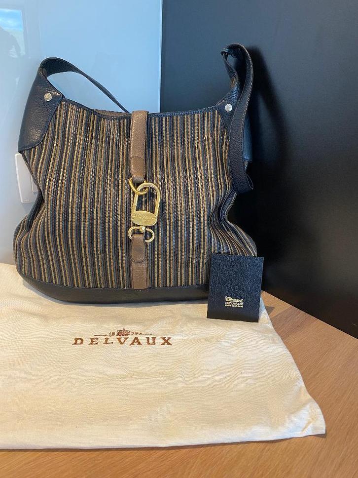 Delvaux Treille, Bijoux, Sacs & Beauté, Sacs | Sacs Femme, Comme neuf, Sac à bandoulière, Brun, Enlèvement ou Envoi