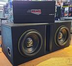 ground zero dubbelesubwooferset 1400watt spl