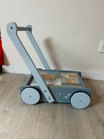 Loopkar met blokken Little Dutch, Kinderen en Baby's, Ophalen, Gebruikt, Duw- of Trekspeelgoed