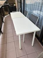 Tafel en tuinstoelen, Tuin en Terras, Ophalen, Gebruikt, Rechthoekig