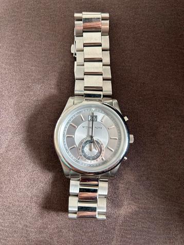 Michael Kors - Herenhorloge - Zilver beschikbaar voor biedingen