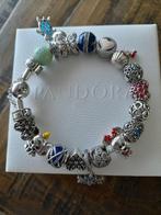 Pandora  armband, Bijoux, Sacs & Beauté, Bracelets, Comme neuf, Argent, Envoi, Avec bracelets à breloques ou perles