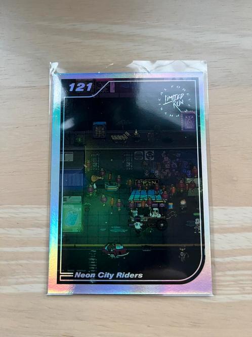 Carte LRG n° 121 - Neon City Riders, Consoles de jeu & Jeux vidéo, Jeux | Nintendo Switch, Neuf, Enlèvement ou Envoi