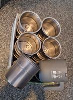 pacojet inox bekers, Ophalen