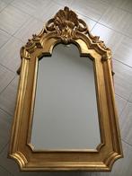 Spiegel verguld in perfecte staat 110cm x 65cm, 100 tot 150 cm, Rechthoekig, Zo goed als nieuw, 50 tot 75 cm