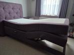 Elektrische boxspring met bijhorend nachtkastje, Maison & Meubles, Chambre à coucher | Lits boxsprings, 90 cm, Autres couleurs