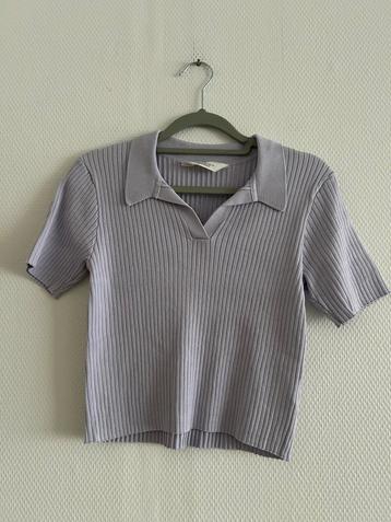 Lila polo H&M maat 146-152, Kinderen en Baby's, Kinderkleding | Maat 146, Meisje, H&M, Ophalen of Verzenden, Zo goed als nieuw