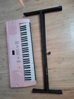 FAZLEY FKB-050-P roze keyboard met staander zwart, Muziek en Instrumenten, Keyboards, Ophalen of Verzenden, Gebruikt