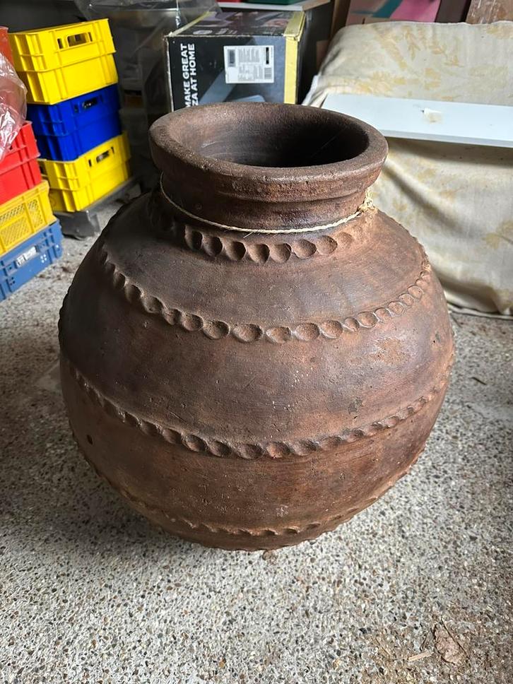 Griekse Kruik in aardewerk, Antiek en Kunst, Antiek | Keramiek en Aardewerk, Ophalen