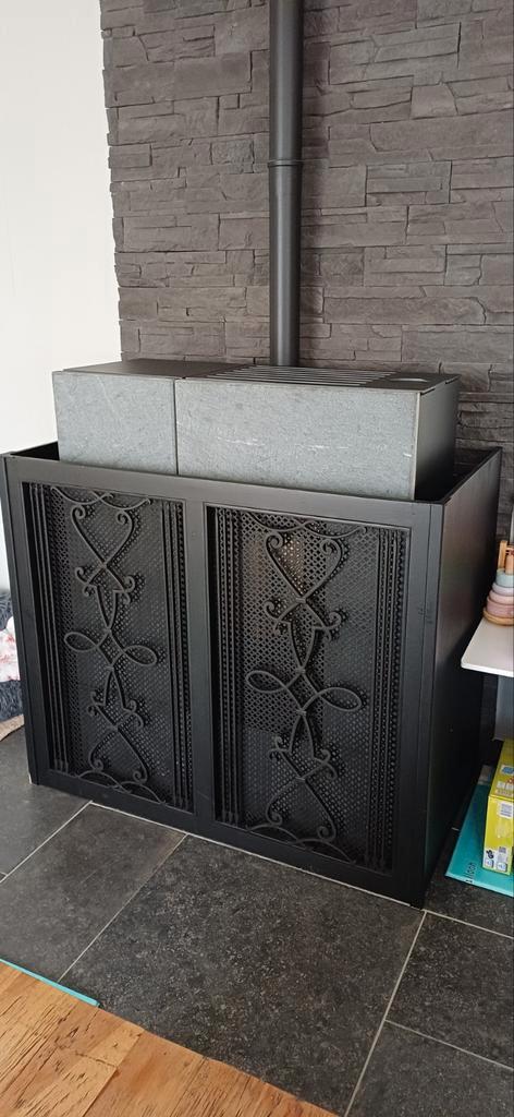 Meerdere doeleinden,haardscherm sidetable decoratie...., Maison & Meubles, Tables | Dessertes, Verre, Enlèvement