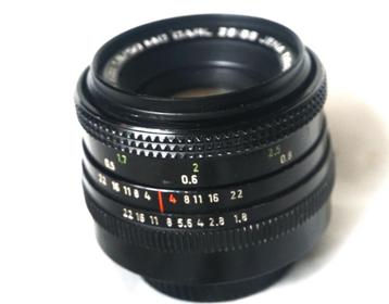 Helios 44-M (M42) + adapterring mogelijk