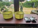 2 plafondlampen, Ophalen, Gebruikt, Stof